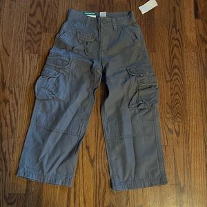 Boys old navy gray cargo pants size 5